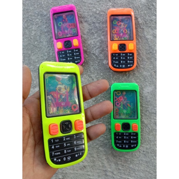 game air laptop mainan anak jadul unik / mainan game air karakter lucu dan unik