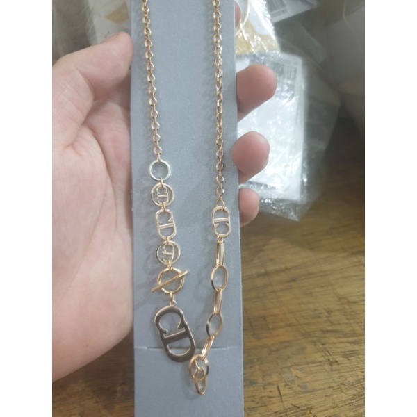 kalung koye nori emas asli 8k 375 logo ring mas muda rantai trixie