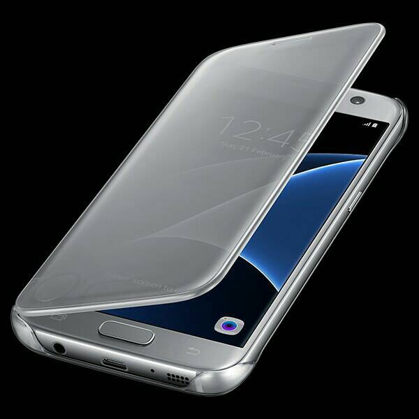 Clear View Cover Galaxy S7 Samsung  Original100%asli