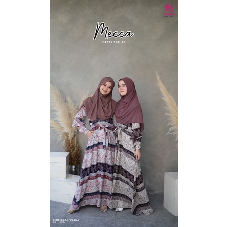 Mecca Dress Seri 10 by Adzkia Hijab / Gamis Set / Gamis Syari