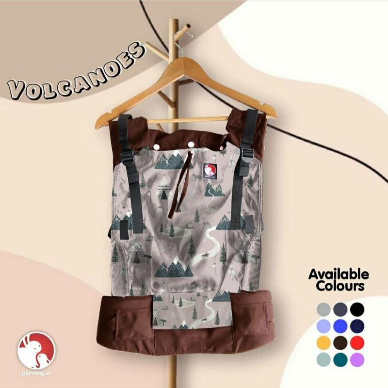 SSC Modiva Baby Pembayun Gendongan Bayi Adjustable Newborn Toddler