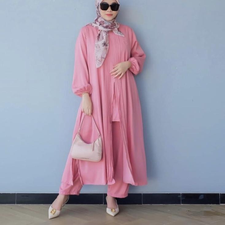 DYN Basic Yola Set - Satu Set Tunik  + Celana - One Set Busui Friendly –PAL.25Au22ˢ