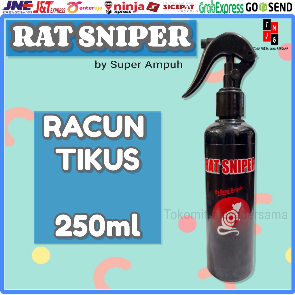 RACUN TIKUS AMPUH MEMBUHUH MATI SEKETIKA RAT SNIPER 250 ML