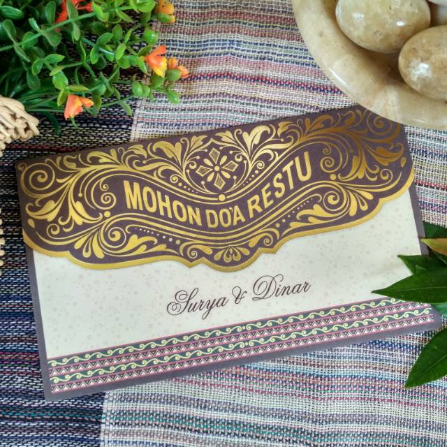 Cetak undangan pernikahan murah ERBA 88205