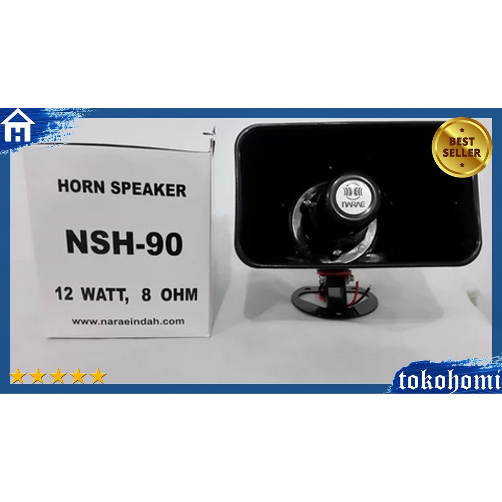 Horn Speaker Toa Kotak Narae NSH-90 New 16 Watt TOA NARAE NSH-90 12 WATT 8 OHM TOA PEDAGANG ES KRIM