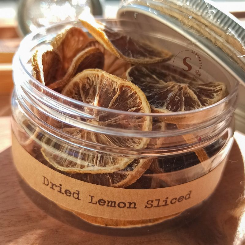 

Dried Lemon Sliced Tea in Jar 100 ml Lemon Potong Kering Teh Infuse