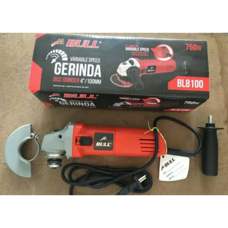MESIN GERINDA BULL BL8100 VARIABLE SPEED