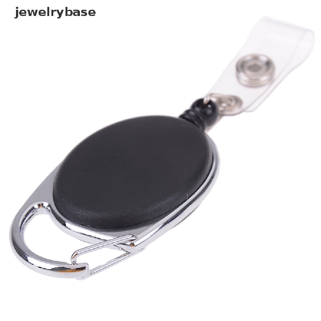 (jewelrybase) Klip Holder Kartu ID / Nama Retractable