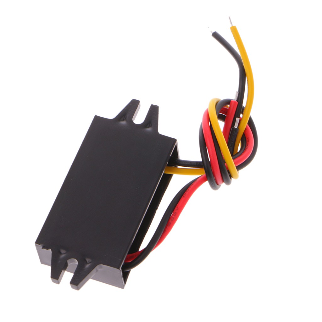 Modul Konverter Regulator Power Supply DC / DC 12V ke 5V 3A 15W Untuk Mobil