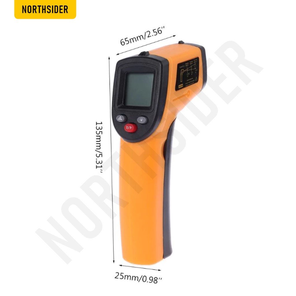 DIGITAL INFRARED THERMOMETER / IR TERMOMETER / LASER TERMO GUN - GM320