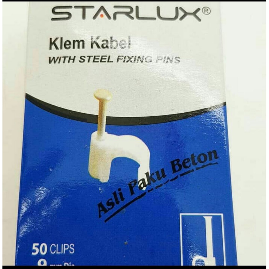 KLEM KABEL 9mm PAKU BETON