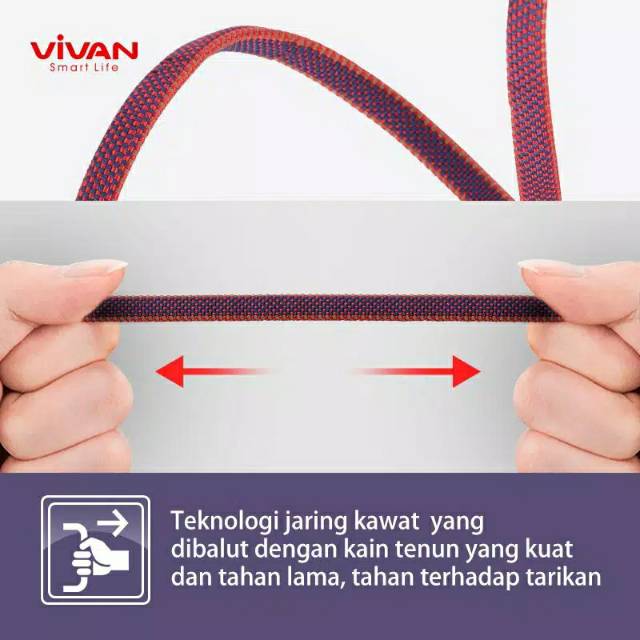 Vivan BTK-L Kabel Data Lightning 100cm
