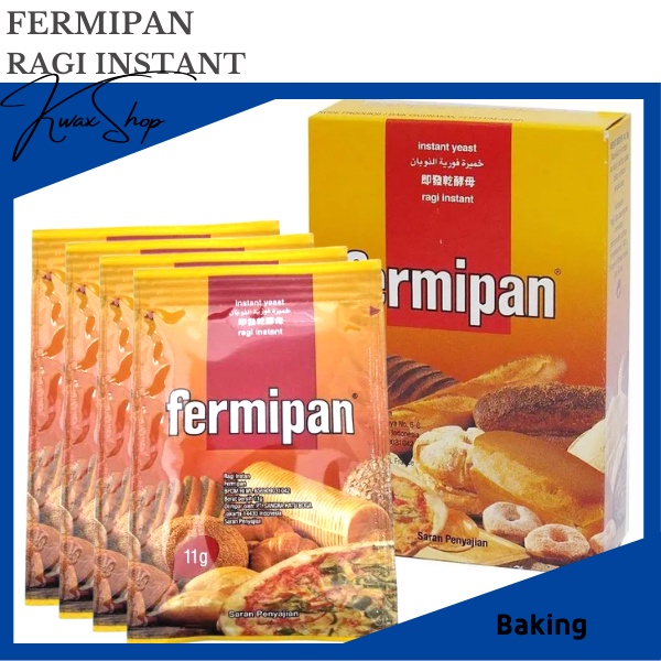 

Fermipan Ragi Instant Pengembang Roti Kemasan Sachet 11gr