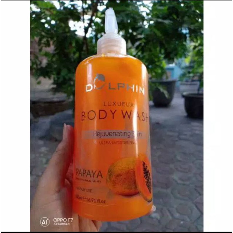 Sabun pepaya dolphin 250ml