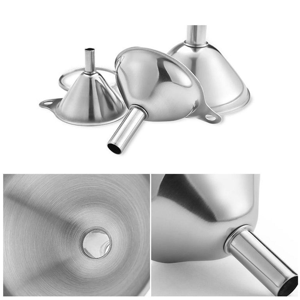 Suyo 3PCS Corong Wine Multifungsi Bahan Stainless Steel