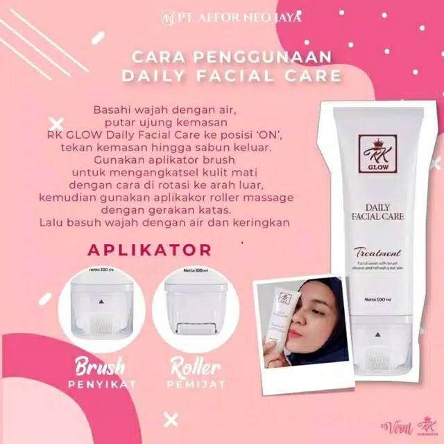 Facial treatment/Daily treatment/treatment wajah/pembersih wajah