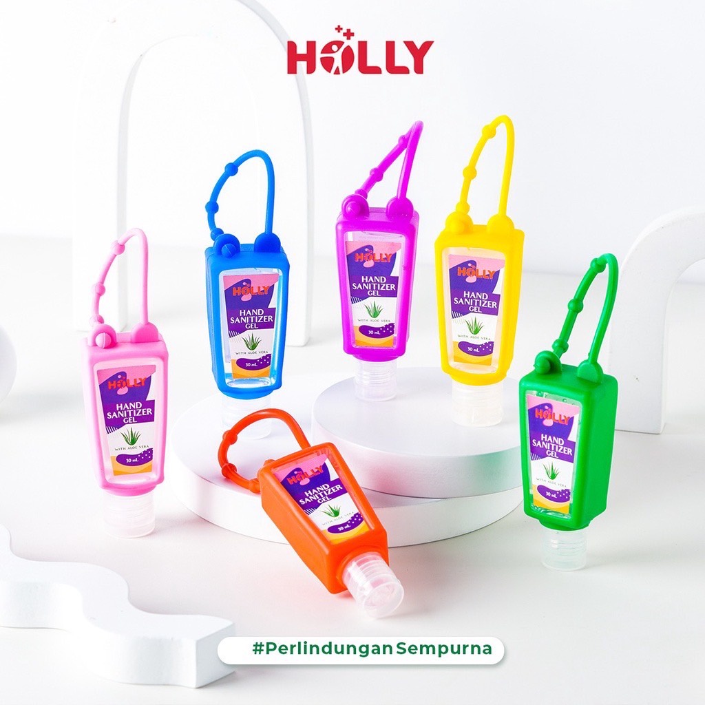 Holly Hand Sanitizer Gel Rubber 30 ml