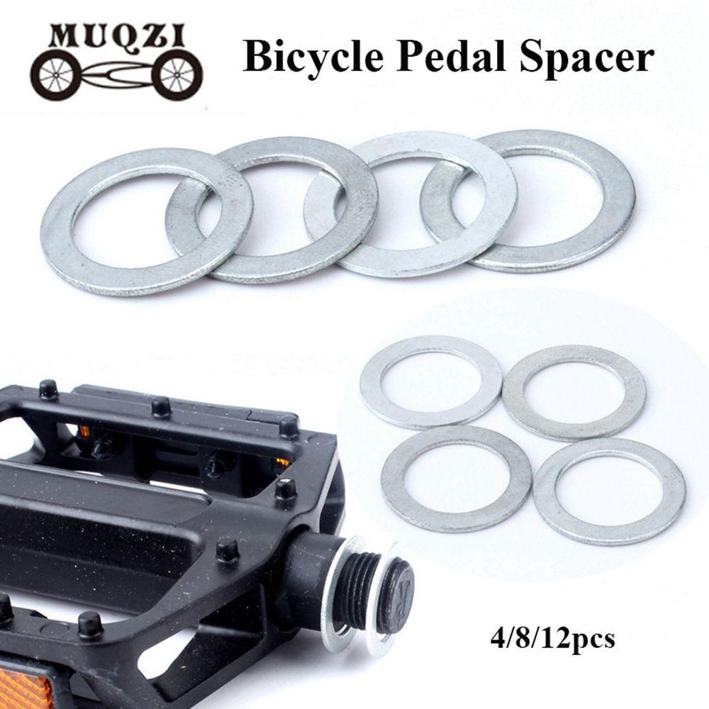 R-FLOWER 4/8 /12pcs Pedal Sepeda Spacer Kualitas Tinggi Engkol Bersepeda Bagian Luar Bersepeda Bagian Pedal Sepeda Mesin Cuci