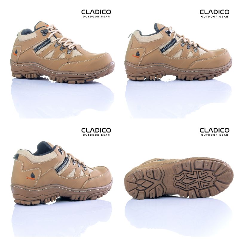 Cladico Roadster Low Sepatu Safety Pria Original Kulit Sintetis Premium Sol Kuat Ringan