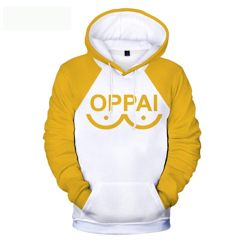 Sweater Anime ONE PUNCH MAN Jumper / Hoodie OPPAI Jumper Combi Pria Wanita Size S M L XL XXL XXXL