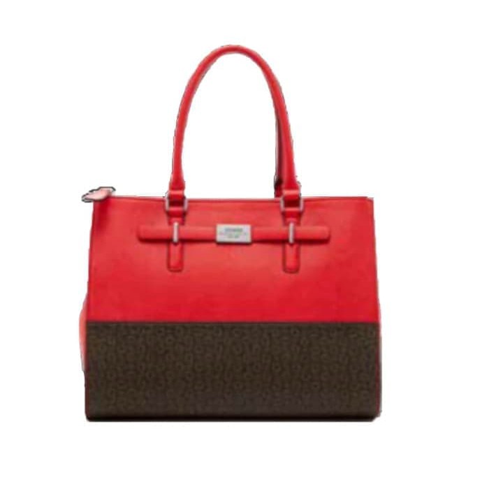 Guess Present Woman Shoulder Bag - Natural Multi Tas Wanita Original