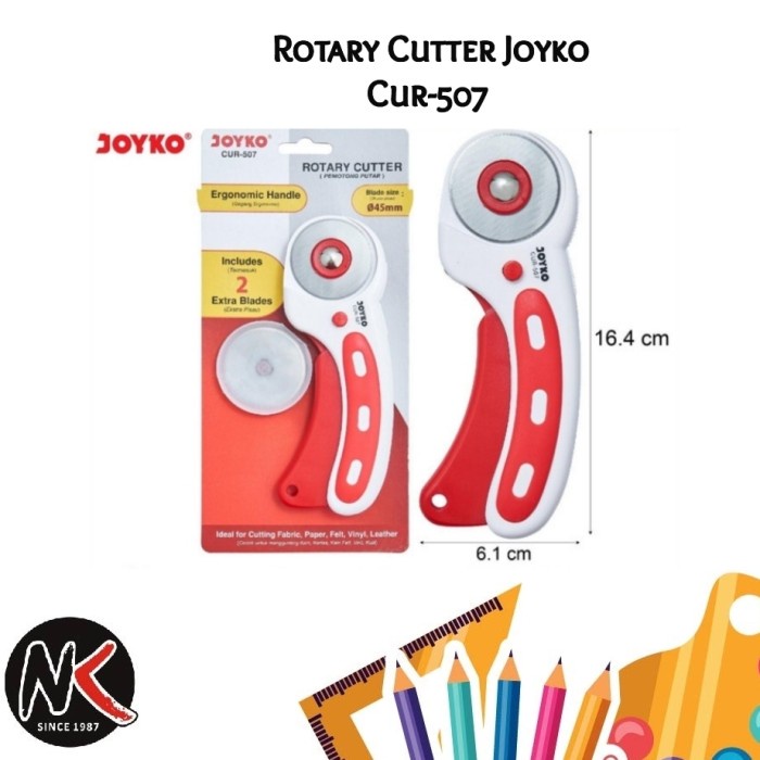 

Update Rotary Cutter Pemotong Putar Joyko Cur-507 Murah