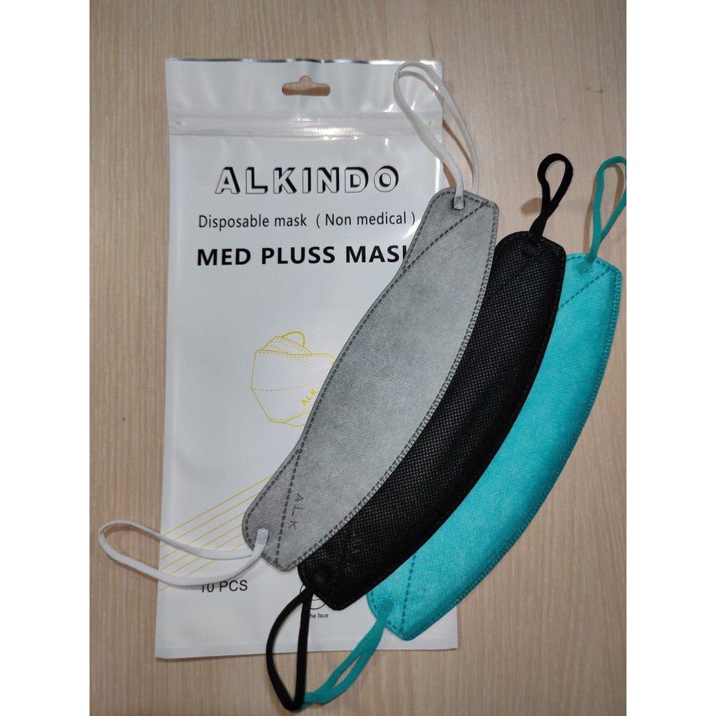 Masker KF94 ALK model pokana evo warna Warni Korea convex Earloop Sachet isi 10pcs