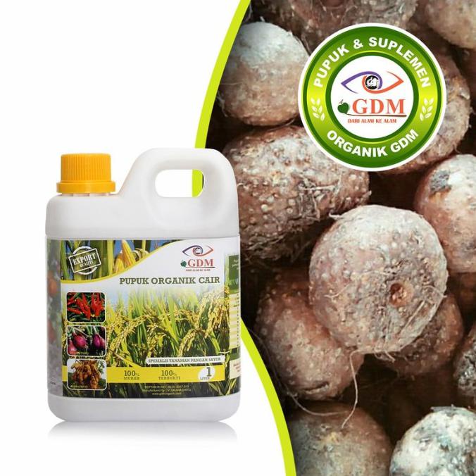 Buruan Serbu] Pupuk Tanaman Porang Organik Gdm 1Liter