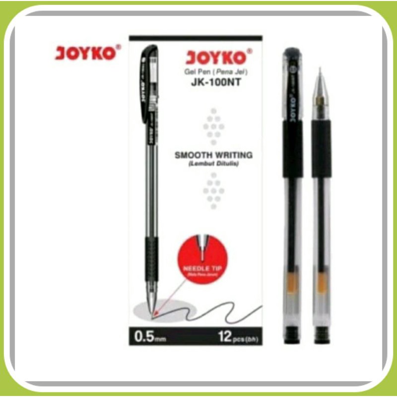 

Pulpen JK-100NT Biru/Hitam Joyko