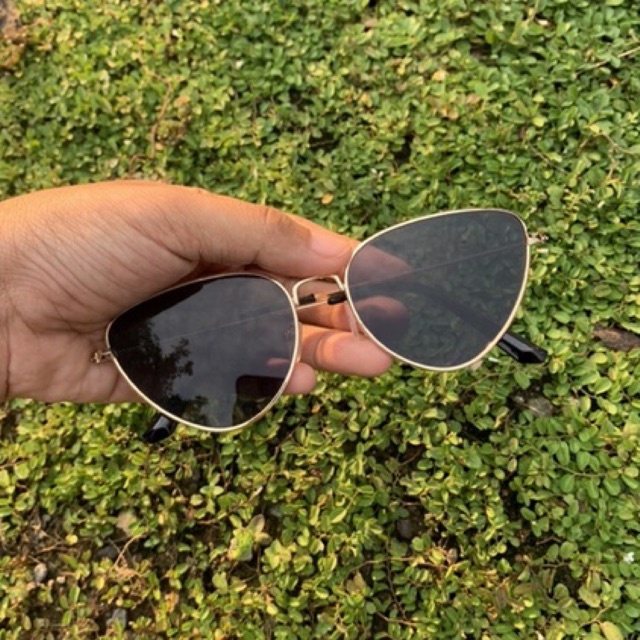 Vintage Retro Sunglasses | Kacamata Hitam Vintage Korea