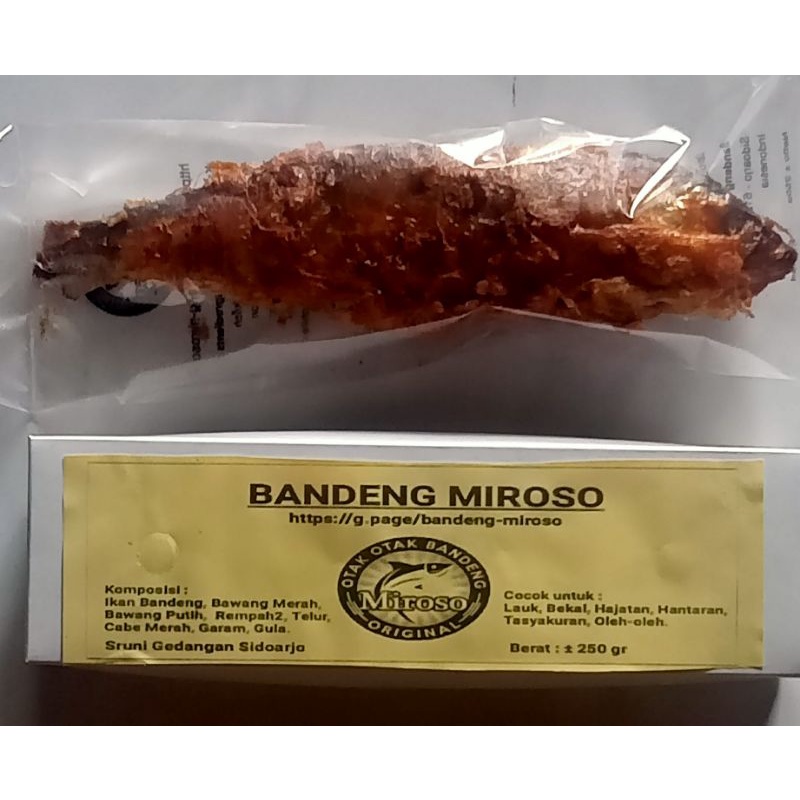 

Bandeng Miroso Goreng