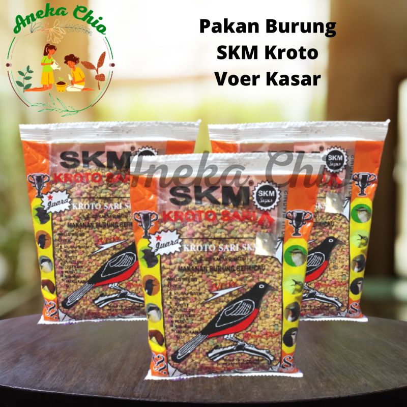 TERMURAH SKM KROTOSARI - VOER PAKAN BURUNG BERKICAU - SKM KROTO SARI KASAR