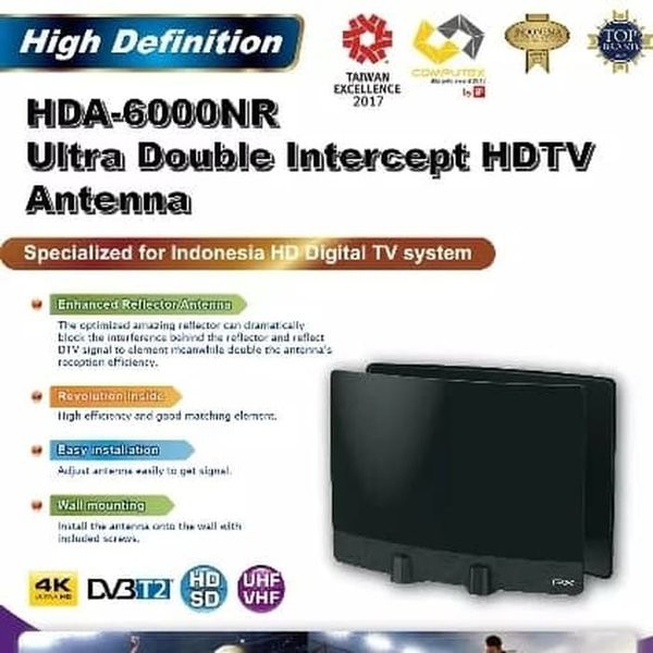 Antena HDTV Ultra Double Intercept PX HDA 6000NR Outdoor