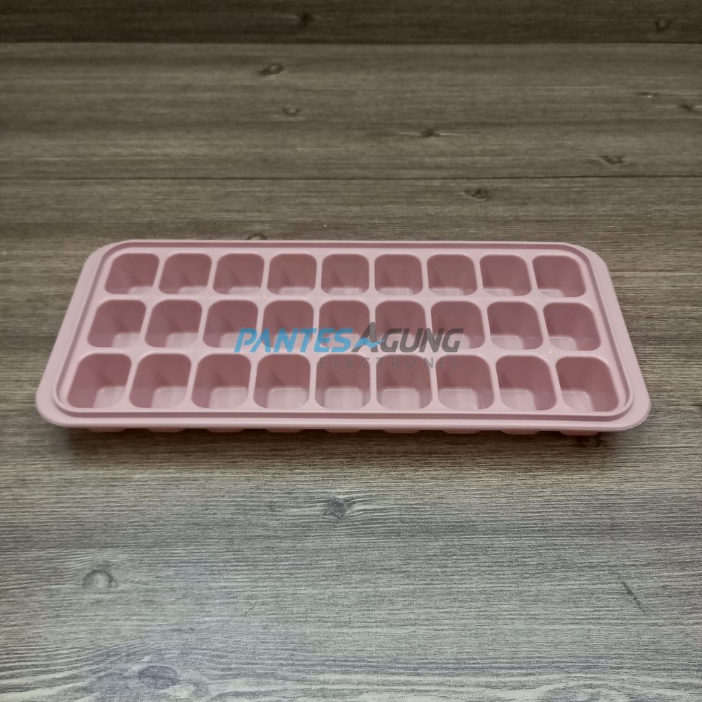 CETAKAN ES BATU SEKAT 27 / cetakan es segi / cetakan es batu plastik / ice tray Asvita