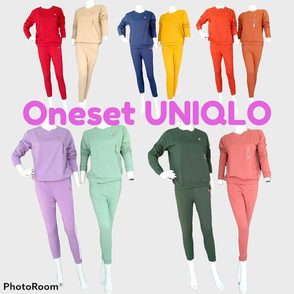 SETELAN PANJANG WANITA UNIQLO||SETELAN OLAHRAGA WANITA UNIQLO