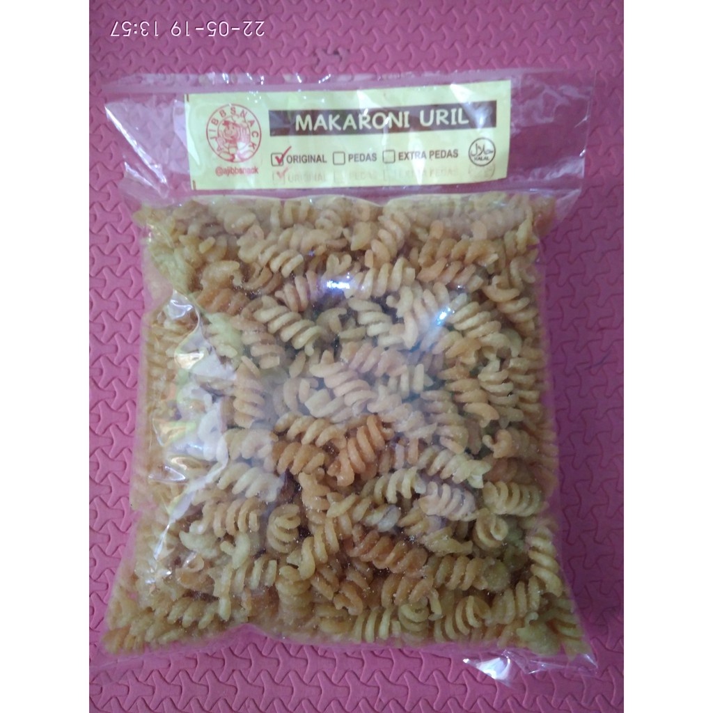 Makaroni Bantet (Kriwil) gurih daun jeruk #250gr