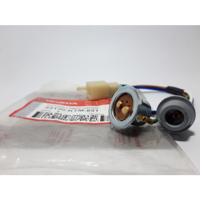 Fiting Piting Soket Shoket Lampu Supra X 125 33130-KTM-851  EKA  MOTOR bisa bayar cod lo kak
