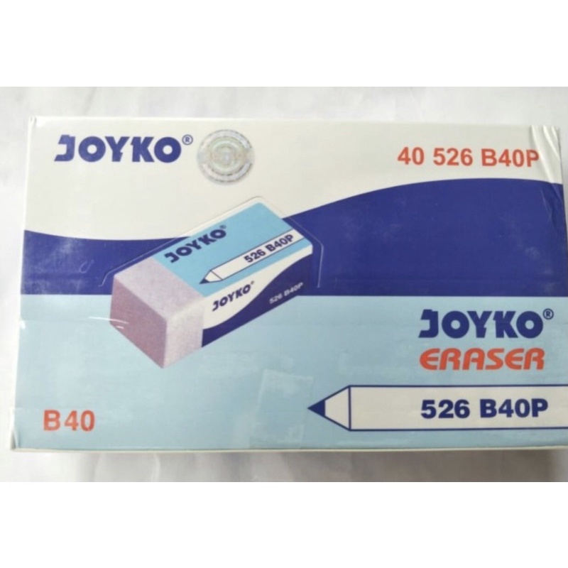 

Joyko eraser 526 B40P ( 1 box )