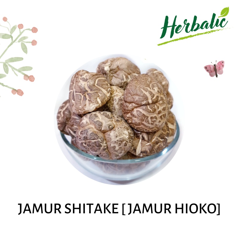 

Jamur Shitake Jamur Hioko kering UK Besar [100 gr]