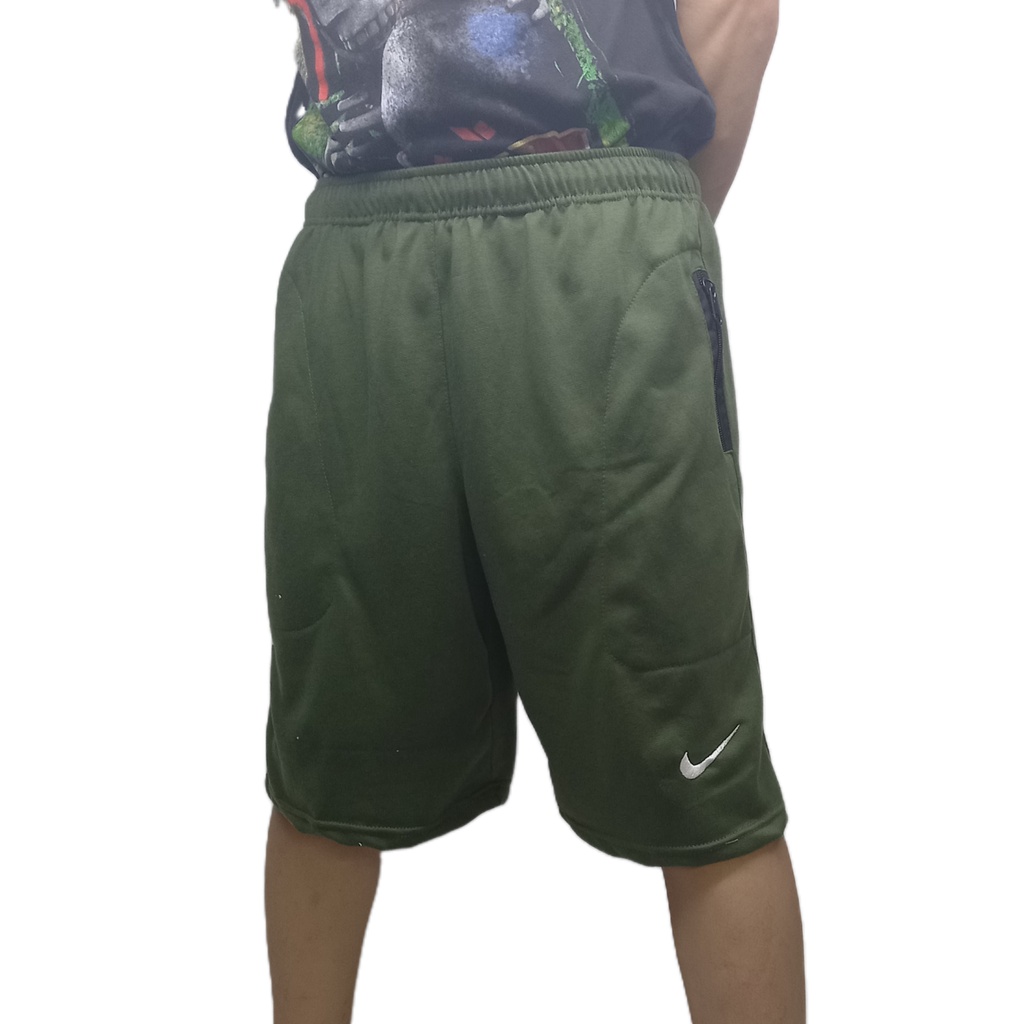 Celana pendek pria dewasa kolor boxer tersedia size jumbo dan standar dan juga kecil-Army XL fit XXL