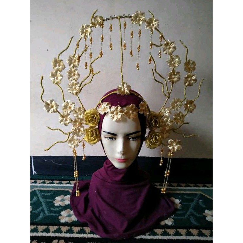 TERLARIS/TERMURAHH HEADPEACE AKAR PENGANTIN/Aksesoris hijab kepala/mahkota impor