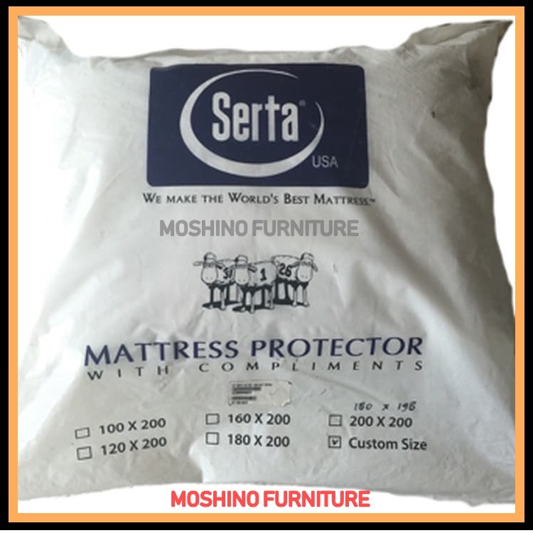 MATTRESS PROTECTOR SERTA | Matras Pelindung Kasur Serta Ukuran 160x200 cm