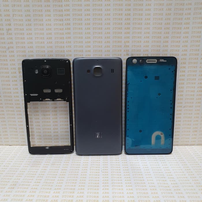 Casing Housing Xiaomi Xiomi Redmi 2 - 2s - 2 Prime Original Fullset