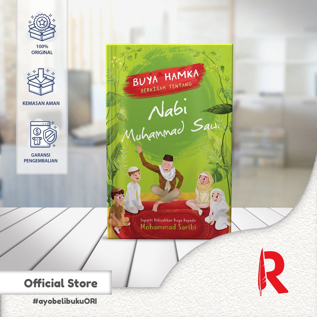Buku Agama Islam Anak & Remaja - Buya Hamka Berkisah Tentang Nabi Muhammad SAW - Republika Penerbit