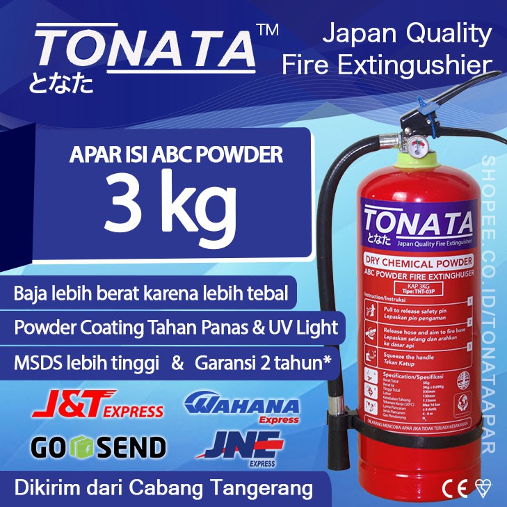 APAR 3KG Bubuk ABC Powder TONATA / Set Komplit