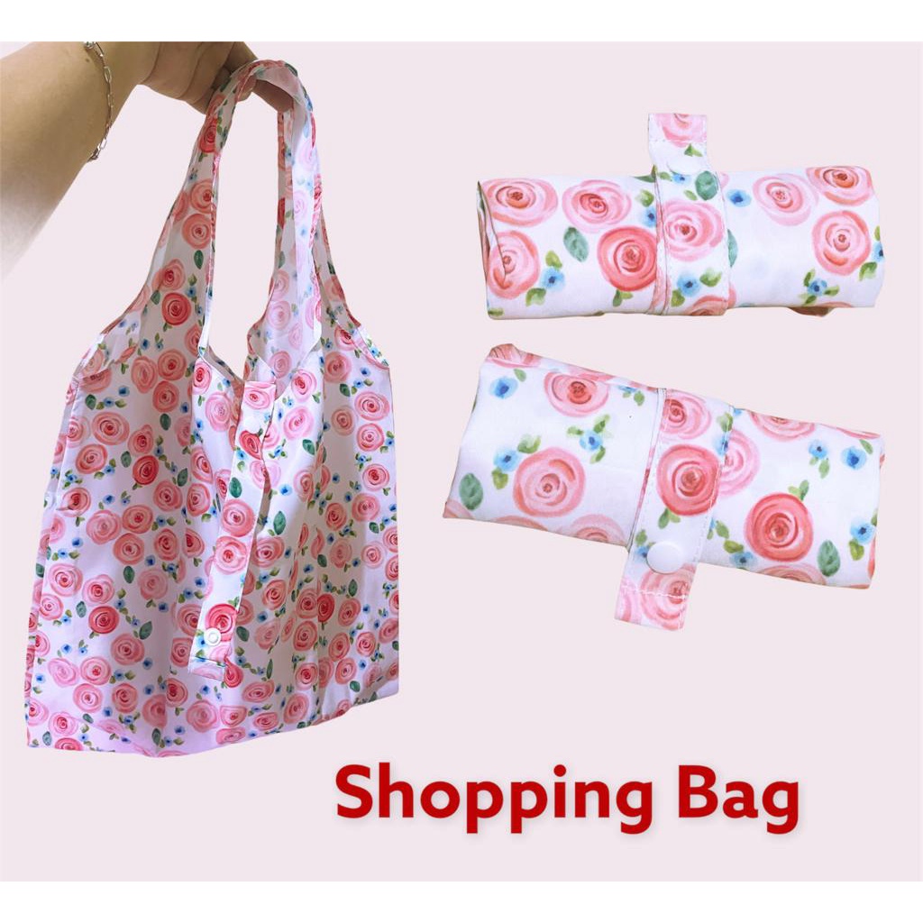 Fawn’G Handmade - Reusable HOBO Bag / Tas Belanja Lipat Waterproof Printing