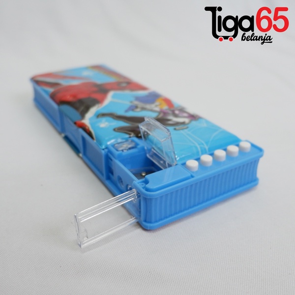 365 PENCIL CASE #40798 Tempat Pensil / Pouch Penyimpanan Besar / Pencil Case Magnet