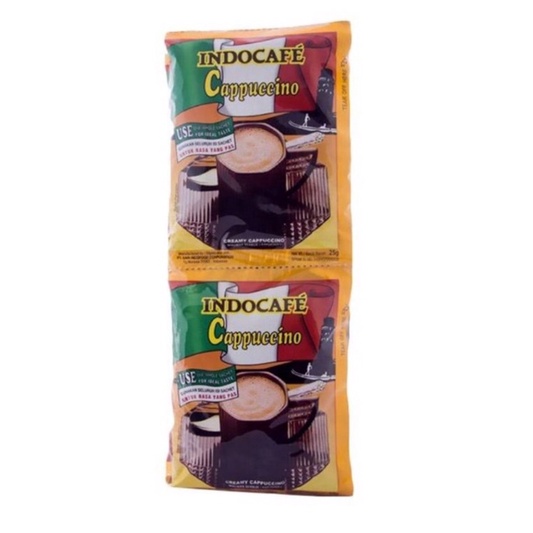 

Indocafe Cappuccino Kopi Instan Renceng [25gx10 sachet]