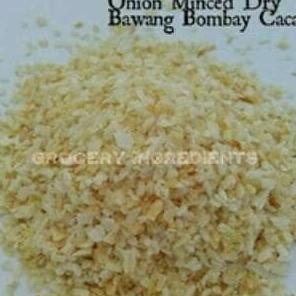 

Onion Minced / Onion Flake / Bawang Bombay Cacah - 100Gr