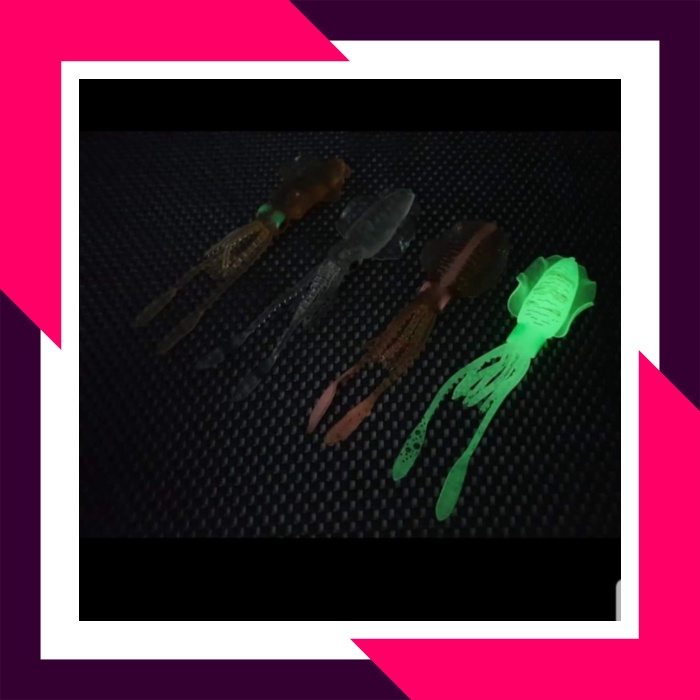 Umpan Ikan Pancing Softlure CUMI SOTONG WISH 15cm 15gram  Mancing